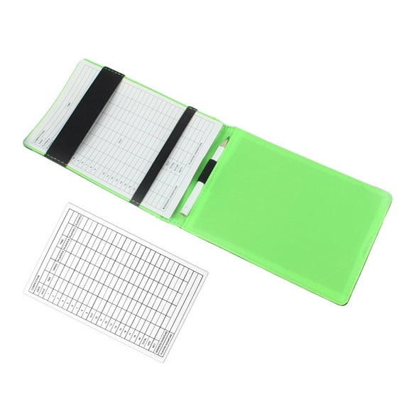 Golf Score Book Notebook Golfing Souvenir Gear Scoring Card Scorebook Golf Scorecards Paper Journal