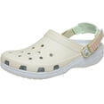 thumbnail image 1 of Zuecos Crocs Classic Turbo Unisex Hueso con Correa Ajustable, 1 of 7