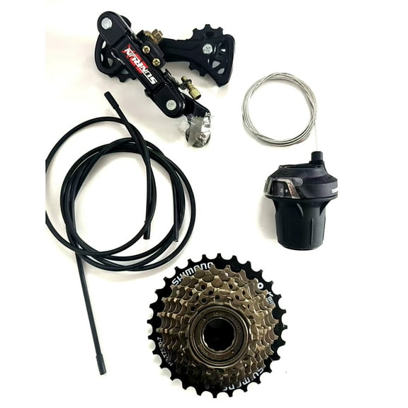 Rear Derailleur - 7Speed，Bike Shifter Lever 7 Speed，Bicycle gear shifter 7-speed