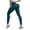 Green, variant on TGPMGRZ Scrunch Workout Leggings for Women High Waisted Lifting V Back Waist Seamless Gym Yoga Leggings Green Size S