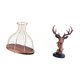 thumbnail image 5 of Elegante Portacorchos Multiusos Para Vino Y Adorno De Cabeza De Ciervo. Regalo único. Moderno Y Práctico Jarrón De Colección De Corchos Con Estatua De Animal. Artesanía De Resina Para, 5 of 8