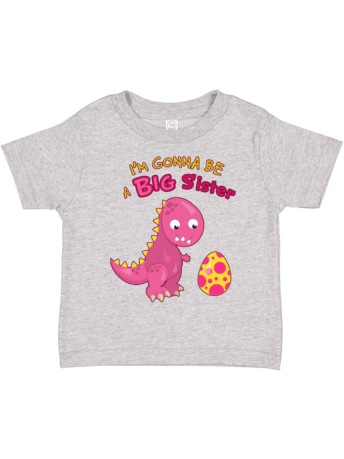 inktastic Dinosaur Future Big Sister Toddler T-Shirt 