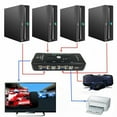 thumbnail image 2 of DPTALR Souris/clavier/moniteur Vidéo USB 2.0 KVM 4 Ports 200MHz 1920x1440, 2 of 7