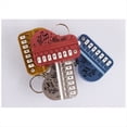 thumbnail image 2 of Plata Metálica 7 Piezas Mini Teclado Electrónico de Mano Colgante Puede Tocar un Piano Pequeño, 2 of 5
