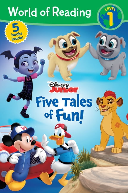 World of Reading: World of Reading: Disney Junior: Five Tales of Fun!-Level 1 Reader Bindup (Paperback)