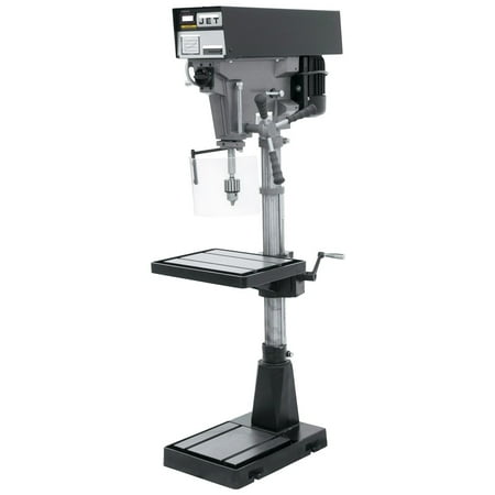 JET J-A5816 1-Hp 115/230V 15" Variable Speed Floor Model Drill Press