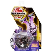 Bakugan Legends, Nova Nillious (Black), Light Up Bakugan Action Figures with Trading Card