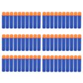 thumbnail image 1 of 60 piezas 9,5x2 cm EVA pistola de aire suave recarga bala dardos juguete espuma reutilizable juego accesorio (azul), 1 of 7