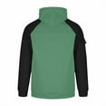 thumbnail image 2 of DAFPZW Big and Tall Hoodies for Men Quarter Zip Up Tactical Hoodie Pullover Fall Winter Fashion Hooded Sweatshirt Pockets, 2 of 3