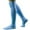 Sky Blue, variant on Men Fashion Sport Football Baseball Hockey Soccer Long Socks Over Knee High Socks