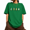 Green, variant on UNISHE Women's Cute Goose Reading Graphic Short Sleeve T-Shirt Green Relaxed Fit Causal Top