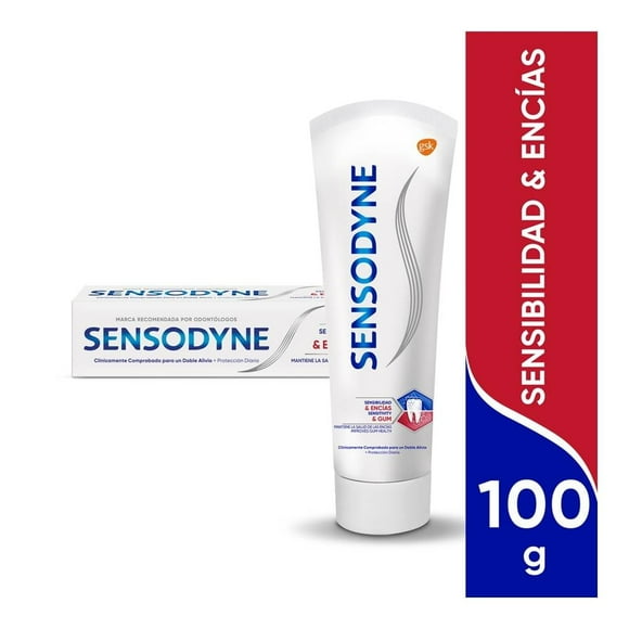 Pasta dental Sensodyne regular para sensibilidad 100 g