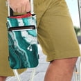 thumbnail image 3 of COEQINE Marble Print Crutch Case Underarm Crutches Attachment Hanging Pouch Large Capacity Crutch Storage Bag Easy to Clean Walking Cane Pouch for Rehabilitation Patients, 3 of 7