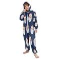 thumbnail image 5 of Vzayyk 4T-14Y Size Aviliable Cozy One-Piece Footless Sleeper Pajama Cute Santa, 5 of 8