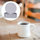 thumbnail image 5 of Inteprter Posavasos de cuero de 6 piezas con soporte para bebidas, manteles individuales para tazas de té y café, tapete de con Mostrada, 5 of 6