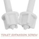 thumbnail image 5 of Kit de tornillos y pernos de plástico para asiento de inodoro, 2 uds., bisagras para asiento de inodoro, tapas, tornillo de montaje para asiento de inodoro, tornillo para asiento de inodoro, 5 of 5
