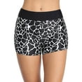 thumbnail image 1 of Shorts de Bain Sportifs pour Femmes, Shorts de Planche Unis, Bas de Maillot Boyleg, 1 of 5