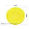 thumbnail image 3 of HLONK Flying Discs Toy Durable Mini Compact Anti-Scratch Bite Resistant Toy for Kids Dogs Outdoor Sports Training Toy, 3 of 7