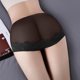 thumbnail image 2 of Gibobby Braguita cintura alta cintura alta cintura encaje malla sexy cintura delgada delgada ropa interior(Negro， XXL), 2 of 5