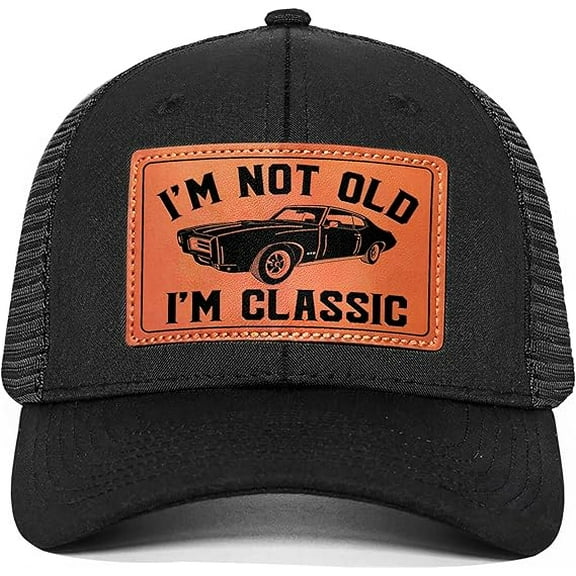 Gifts for Men, Dad, Grandpa, Him Christmas - Birthday Gifts for Men Unique - Dad Birthday Gifts - Cool, Funny Mens Gifts Ideas - Mens Birthday Gift Ideas - for Him, Grandpa, Classic Dad Hat Black