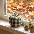 thumbnail image 4 of WIZUTIZ Vintage Fabric Apples Decor 3-Pack Handmade Stuffed Cloth Fruit for Home Shelf Farmhouse Kitchen Table Centerpiece Green, 4 of 6