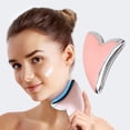 thumbnail image 3 of Facial Body Sculpting Massager, Face Guasha Scrapers Microcurrent Vibration Heating LED Light Massager Tool  For Neck Lifting Body Scraping Tool, 3 of 8