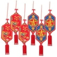 thumbnail image 4 of SASABAXI Chinese Style New Year Pendant for Decoration Assorted Color Non Woven Fabrics 1 Set, 4 of 8