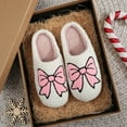 thumbnail image 5 of Gaexia New Cute Bow Slippers for Women's Home Indoor Winter Slippers - w13-Pink, 5 of 5