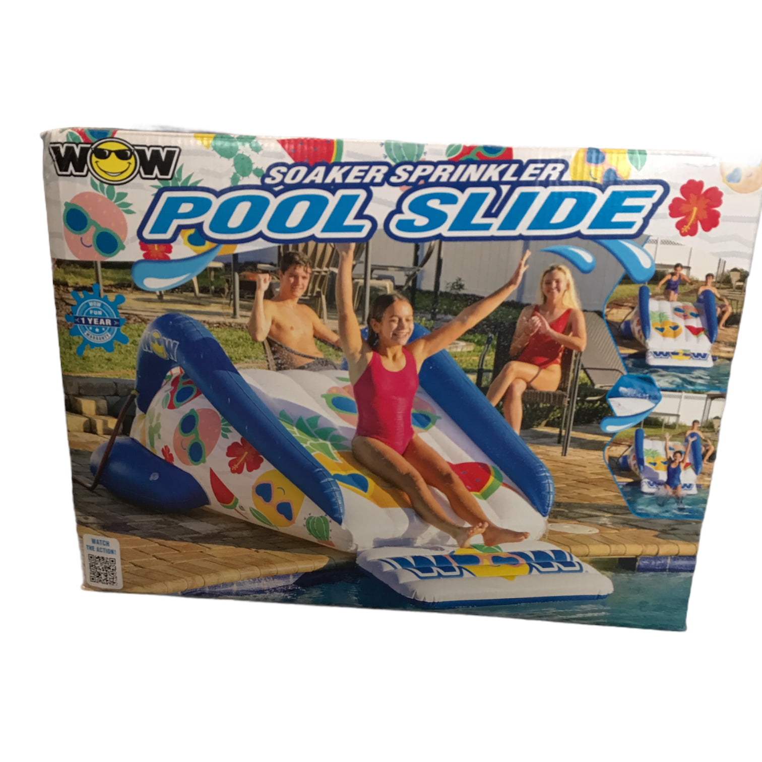 World of Watersports Wow Pool Party Slide Fruit Style