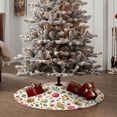 thumbnail image 4 of Bingfone Christmas Tree Skirt Mat Christmas Decoration Interior 48" -Fall Fruits And Vegetables, 4 of 6