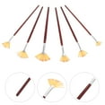 thumbnail image 4 of MasteelfCA 6 Pcs Pinceau Plat Multi-Fonction pour Peinture Aquarelle, 4 of 8