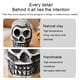 thumbnail image 2 of Silbato Muerte Azteca Espeluznante Grito Calavera para Halloween () Blanco, 2 of 4