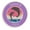 Cotton Candy Purple, variant on Taranto, Italy Dolphin Sunset 3.5 Inch Iron Or Sew On Embroidered Fabric Badge Patch Ocean Beach, Salt Life Iconic Series