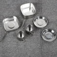 thumbnail image 3 of Lishi Portable Stainless Steel Camping Cookware Set - 6 Pieces, 3 of 14