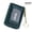 #5 Fluorescent Teal, variant on Women Genuine Leather ID Case Card Holder with Key Chain. 12 Credit Card Vertical Slots Fluorescent Minimalist Wallet Purse. RFID Blocking.