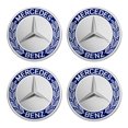 thumbnail image 3 of Peggybuy 4PCS 75mm Wheel Centre Hub Caps Rim Cover Hub Cap Emblem Badge for Mercedes Benz, 3 of 9