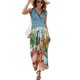 thumbnail image 1 of The Cat on The Plant Rack Vestido Sin Mangas Para Mujer, Traje De, Ropa De Cumpleaños, Verano, 1 of 5