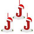 thumbnail image 2 of Navidad Little Red Hat Carta Colgante DIY Escribible Nombre 26 Carta Colgante Wmkox8yii gf6299, 2 of 4