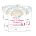 thumbnail image 1 of Darling Souvenir Blue Birthday Invitation Card 28 Pcs Fill or Write In Blank Invites Printable Party Supplies 5 x 7 Inches, 1 of 5