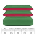 thumbnail image 2 of 3 Pcs Soft Bedding Set, Includes 1 Duvet Cover with Zipper And 2 Pillow Shams,Flag Bulgaria Twin(86"x70"), 2 of 8