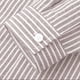 thumbnail image 4 of Blusa y camisa de manga larga con cuello vuelto para hombre, camisa informal de rayas con bolsillos de solapa y botones, blusa de poliéster de manga larga para hombre, 4 of 7
