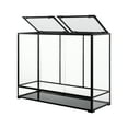 thumbnail image 7 of GUZZLO 135 Gallon Reptile Full Tempred Glass Terrarium, Black, 7 of 7