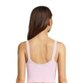 thumbnail image 2 of No Boundaries Juniors' Lace Trim Cami, Sizes S-3XL, 2 of 3
