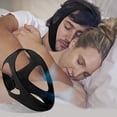 thumbnail image 1 of YJJSKEJI Dispositifs Anti-Ronflement, Sangle de Menton pour Dormir Confortable Arrêt du Ronflement Solution - Dispositifs Anti-Ronflement avec Velcro Réglable pour Hommes et Femmes -G2, 1 of 1