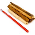 USA Rawhide Twists for Small Dogs, 5 Inch, Smoked, Varied Thicknesses
