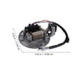 thumbnail image 2 of KALLORY efficient ignition power Ignition Coil Solid Material 1Set for Motorcycle Owners, 2 of 6
