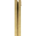 thumbnail image 4 of 4"W x 8"D x 24"H Thin Warren Rough Cedar Woodgrain TimberThane Corbel, Primed Tan, 4 of 6