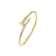 thumbnail image 2 of Brazalete en forma de clavo con zirconia de oro laminado, 2 of 8