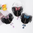 thumbnail image 3 of CSChome Filet de Cheveux Élastique à Franges Décoratif pour Femmes Accessoires de Cheveux, 3 of 7