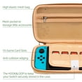 thumbnail image 3 of Geekshare Dog Ear Carrying Case for Nintendo Switch/OLED, Hard Shell Travel Case with 10 Game Card Slots for Nintendo Switch Console & Accessories, 3 of 10